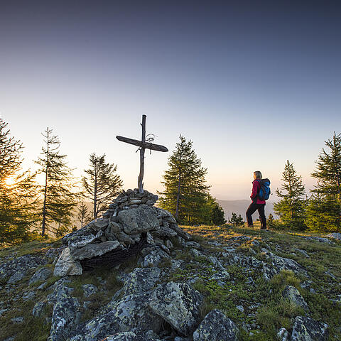 Sonnenuntergang auf der Hochrindl © Franz Gerdl_MBN Tourismus