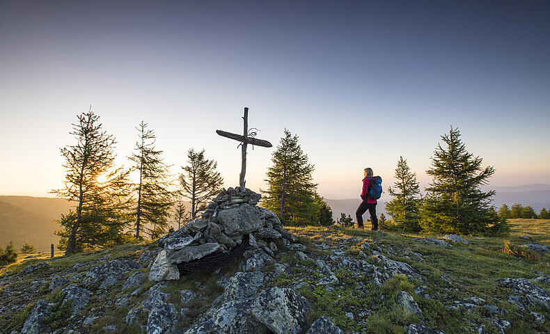 Sonnenuntergang auf der Hochrindl © Franz Gerdl_MBN Tourismus