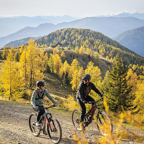 Biken im Herbst in Bad Kleinkirchheim © Gert Perauer_MBN Tourismus Biken im Herbst in Bad Kleinkirchheim © Gert Perauer_MBN Tourismus