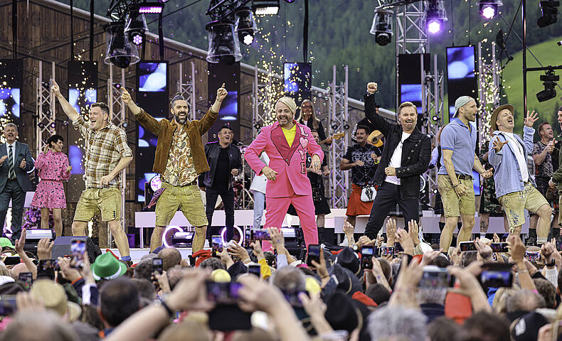 Wenn die Musi spielt Sommer Open Air Bad Kleinkirchheim © Arno Gruber sen._MBN Tourismus