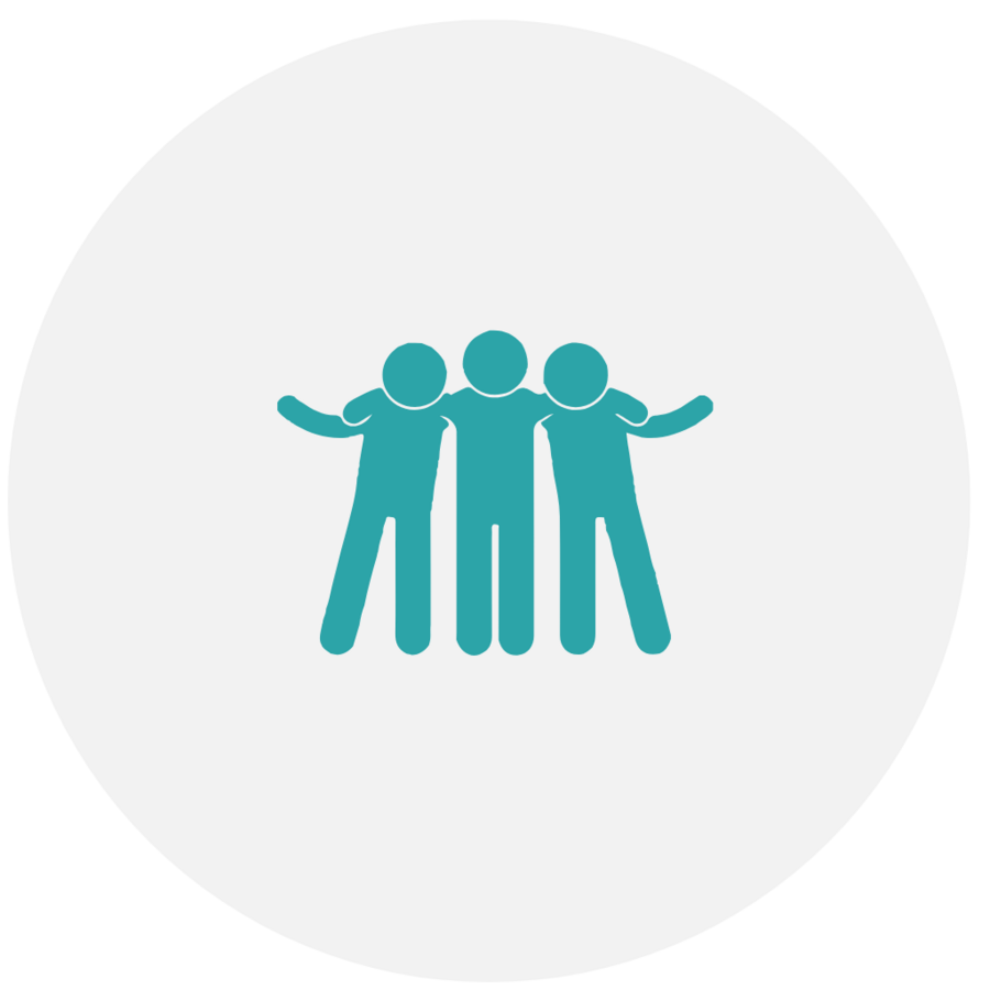 Icon Freunde © AI generated Image