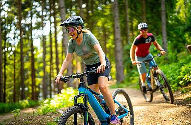 Spaß beim Rad Fahren ©Gert Perauer_MBN Tourismus