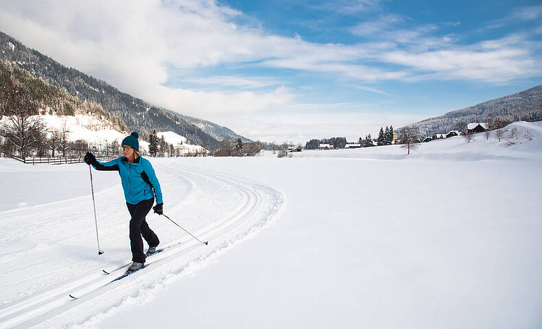 Abseits der Piste Langlaufen © Franz Gerdl_MBN Tourismus