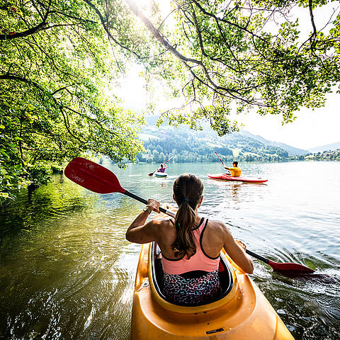 Vielfältiges Wassersportangebot am Brennsee  © Gert Perauer_MBN Tourismus
