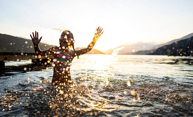 Millstätter See Baden © Gert Perauer_MBN Tourismus