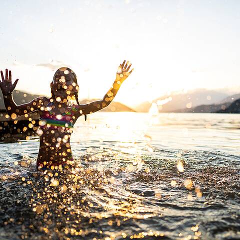 Millstätter See Baden © Gert Perauer_MBN Tourismus