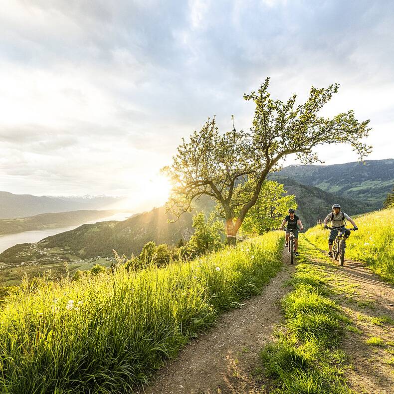 Radweg für Groß und Klein am Millstätter See © Gert Perauer