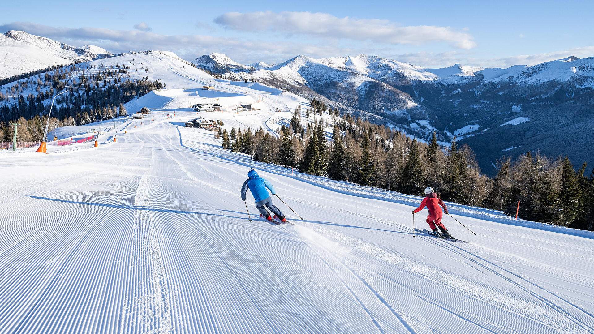 Skigenuss in St. Oswald mitten in den Kärntner Nockbergen © Gert Perauer_MBN Tourismus