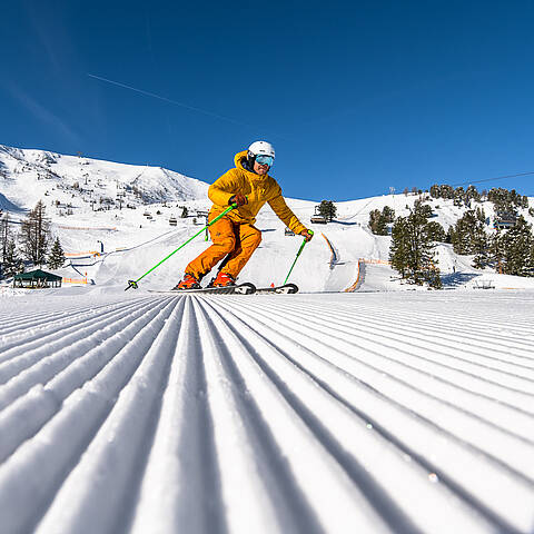 Skifahren auf der Turracher Höhe © Christoph Rossmann_MBN Tourismus