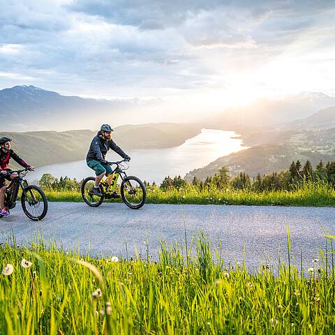 Radfahren rund um den Millstätter See © Gert perauer_MBN Tourismus