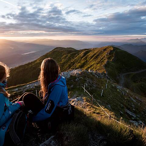 Wandern am Sportberg Goldeck © Sam Strauss_Goldeck Bergbahnen