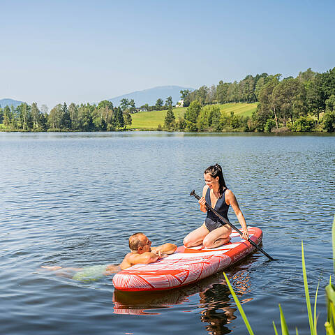 Die Sonne am Maltschacher See genießen  © Franz Gerdl _MBN Tourismus