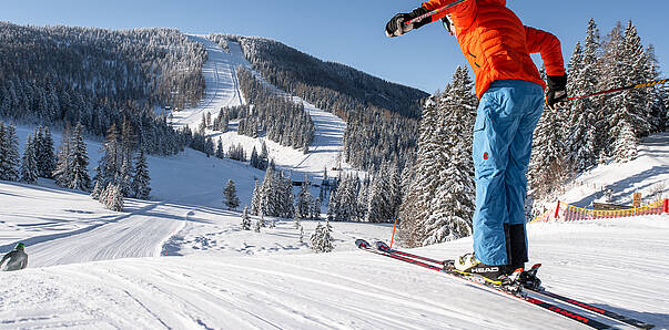 Skispaß auf der Hochrindl © Christoph Rossmann_MBN Tourismus