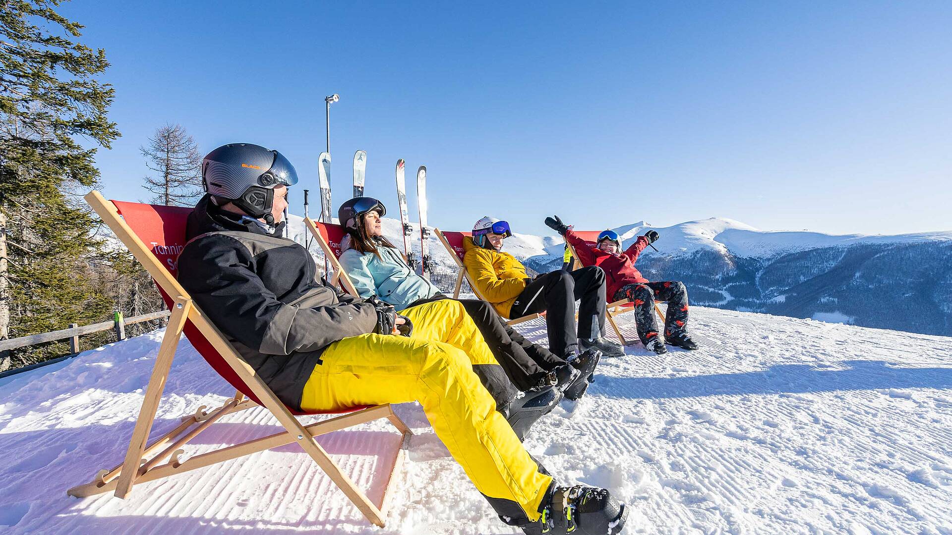 Sonnenskilauf in Bad Kleinkirchheim mit der Familie © Mathias Prägant_MBN Tourismus