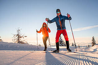 Abseits der Piste langlaufen © Christoph_Rossmann_MBN Tourismus