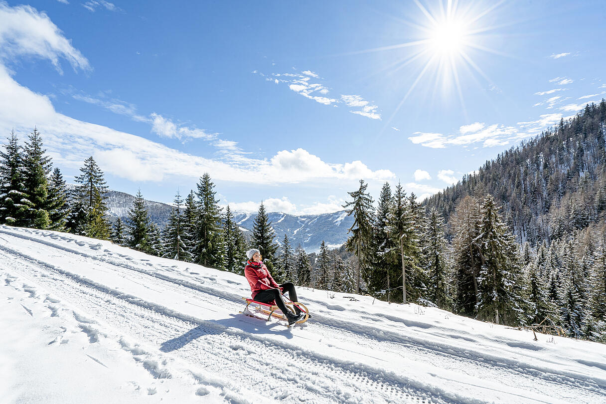 Rodeln in Bad Kleinkirchheim  © Mathias Prägant_MBN Tourismus