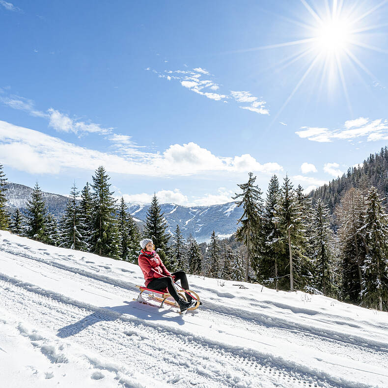 Rodeln in Bad Kleinkirchheim  © Mathias Prägant_MBN Tourismus