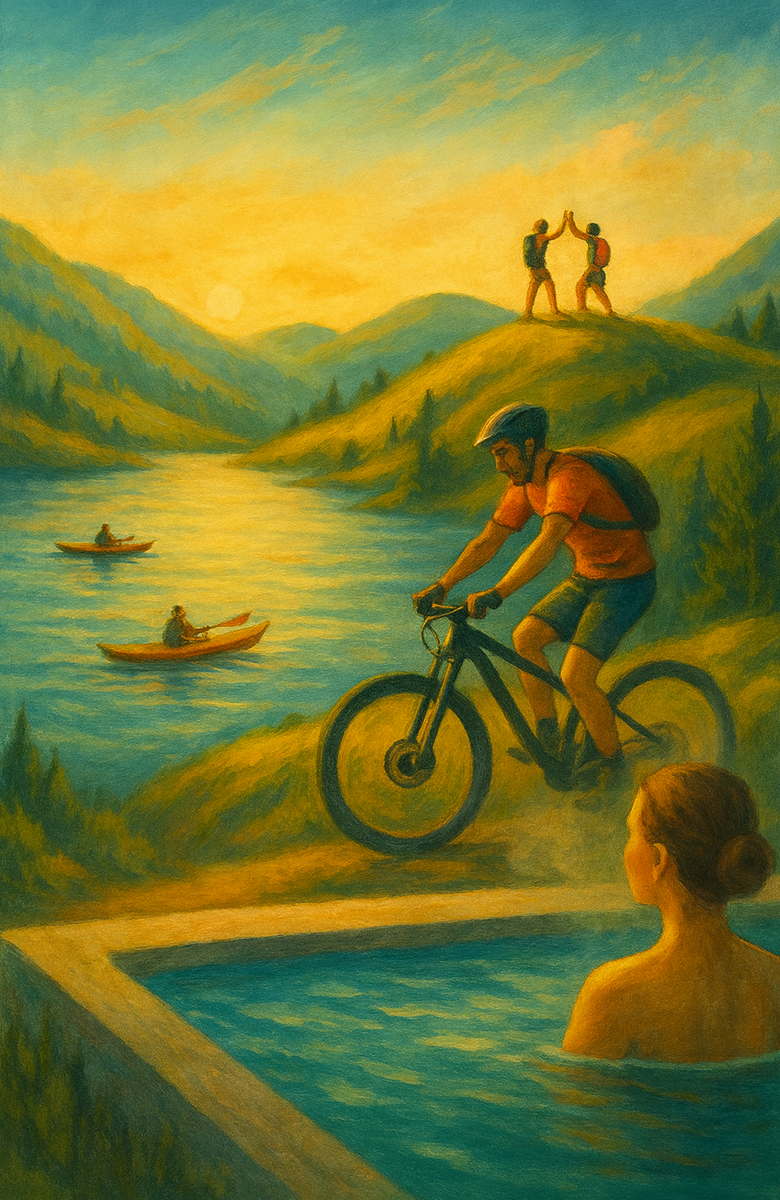 Baden, Wandern, Biken, u.v.m. in der Region Millstätter See - Bad Kleinkirchheim - Nockberge