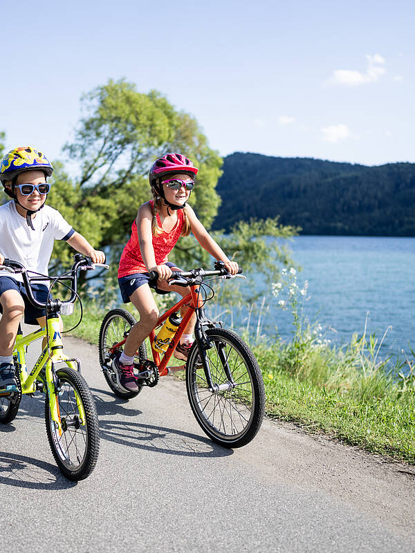Radfahren rund um den Millstätter See mit Familie © Gert_Perauer_MBN Tourismusa