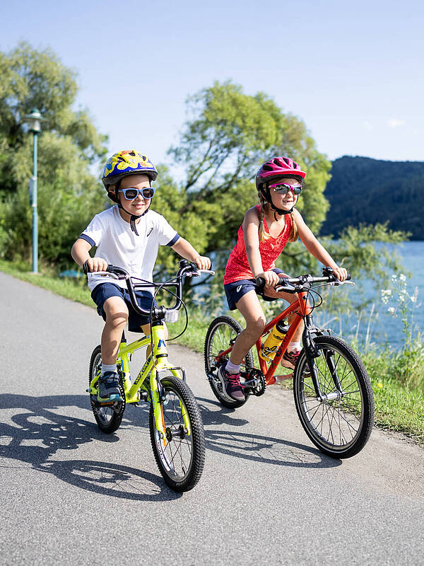 Radfahren rund um den Millstätter See mit Familie © Gert_Perauer_MBN Tourismusa