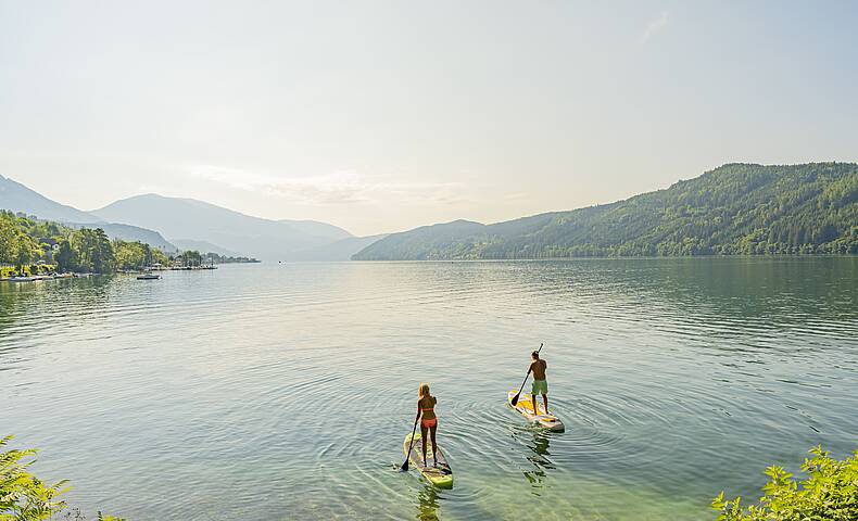 Stand Up Paddeln am Millstätter See © Franz Gerdl_MBN Tourismus