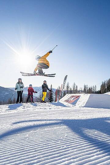 Snowpark und Funpark in Bad Kleinkirchheim © Mathias Prägant_MBN Tourismus