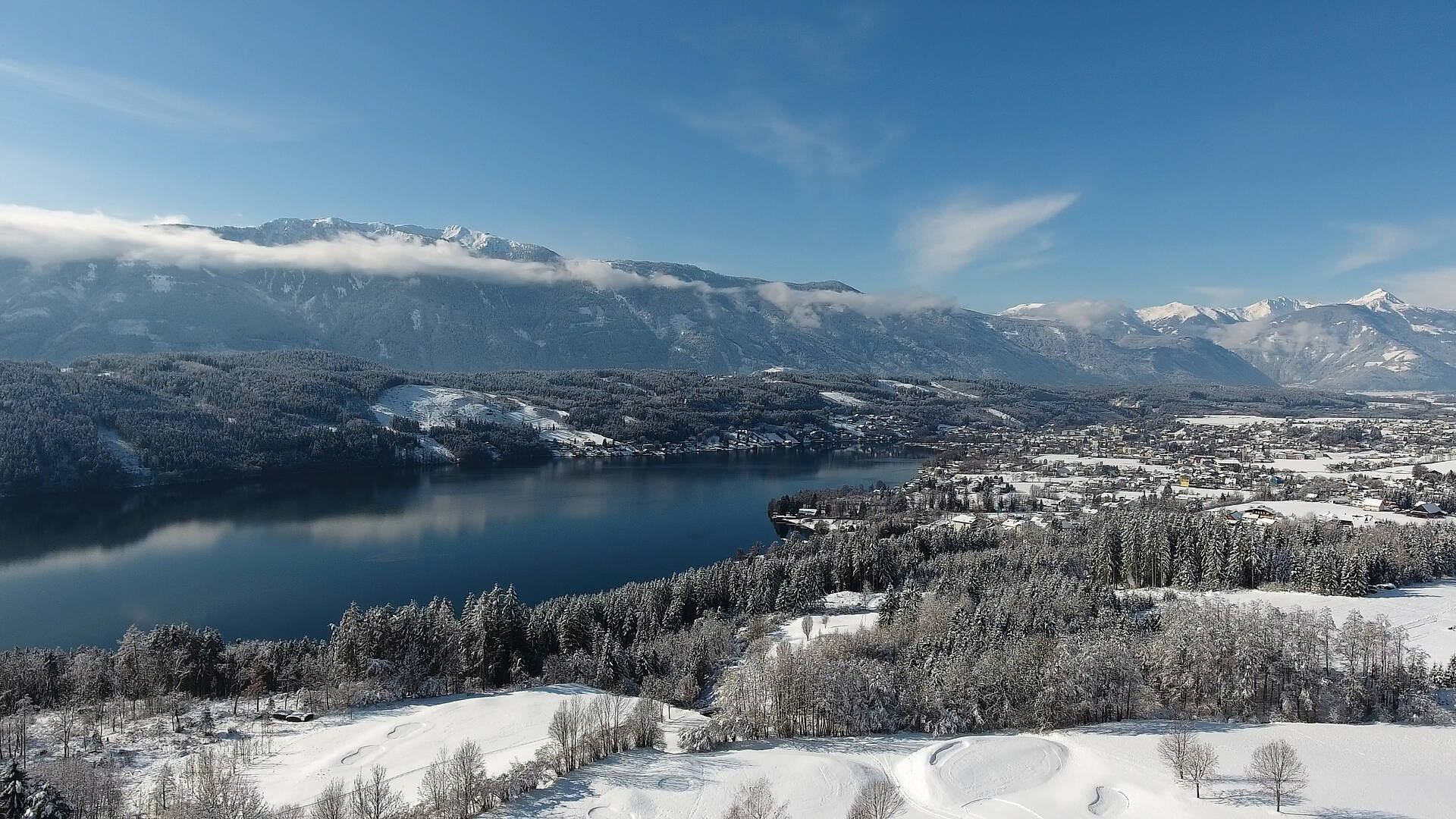 Seeboden im Winter © Hellmuth_Koch_TVB_Seeboden