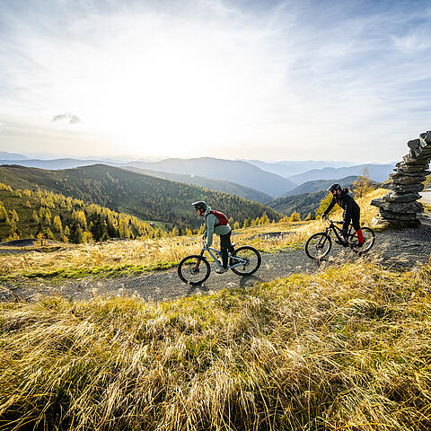 Flow Trail Bad Kleinkirchheim im Herbst