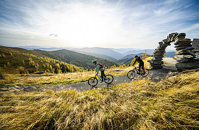 Flow Trail Bad Kleinkirchheim im Herbst