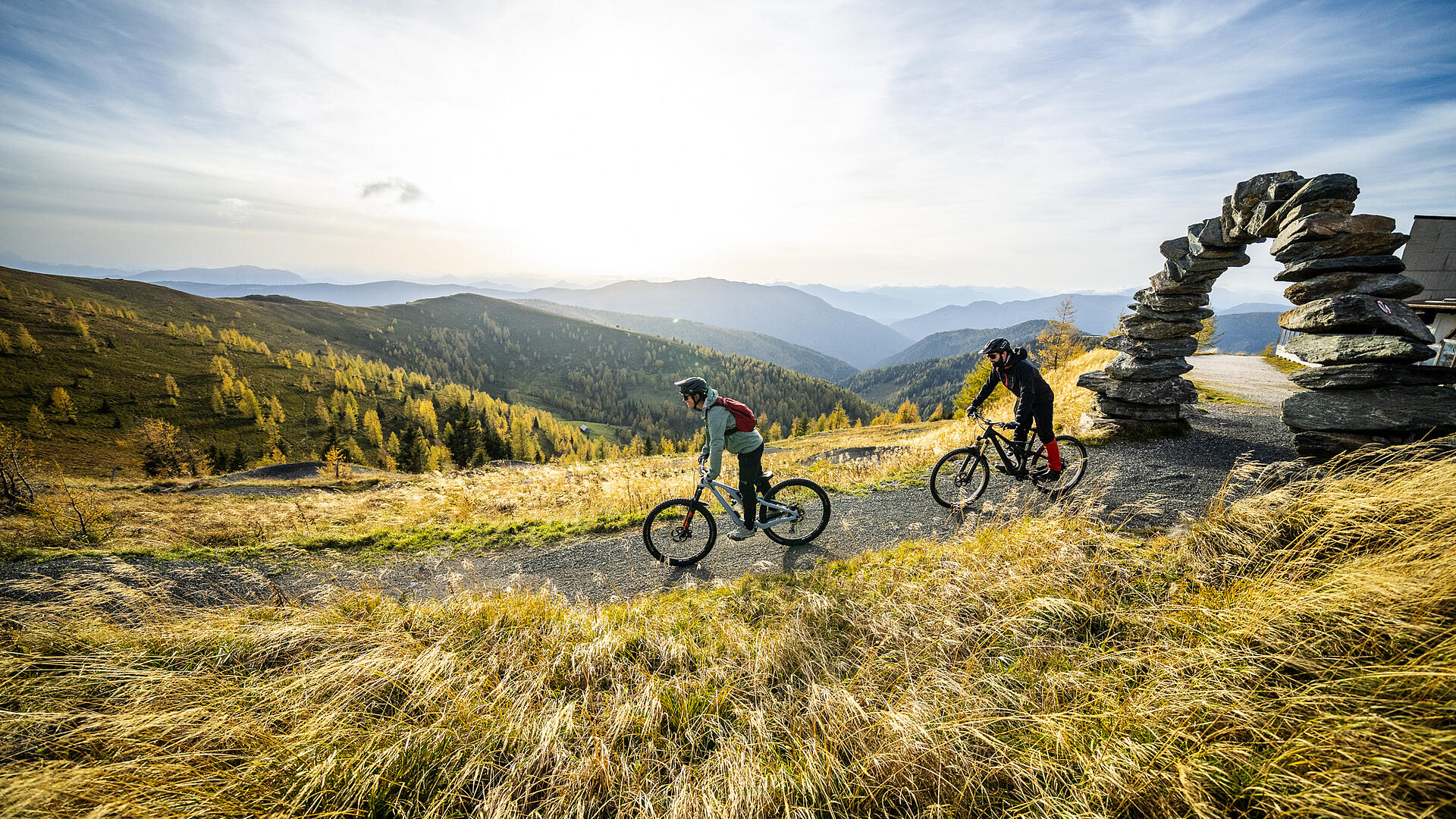 Flow Trail Bad Kleinkirchheim im Herbst