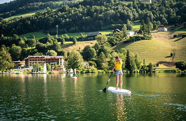 Stand Up paddeln in Feld am See © Gert Perauer_MBN Tourismus