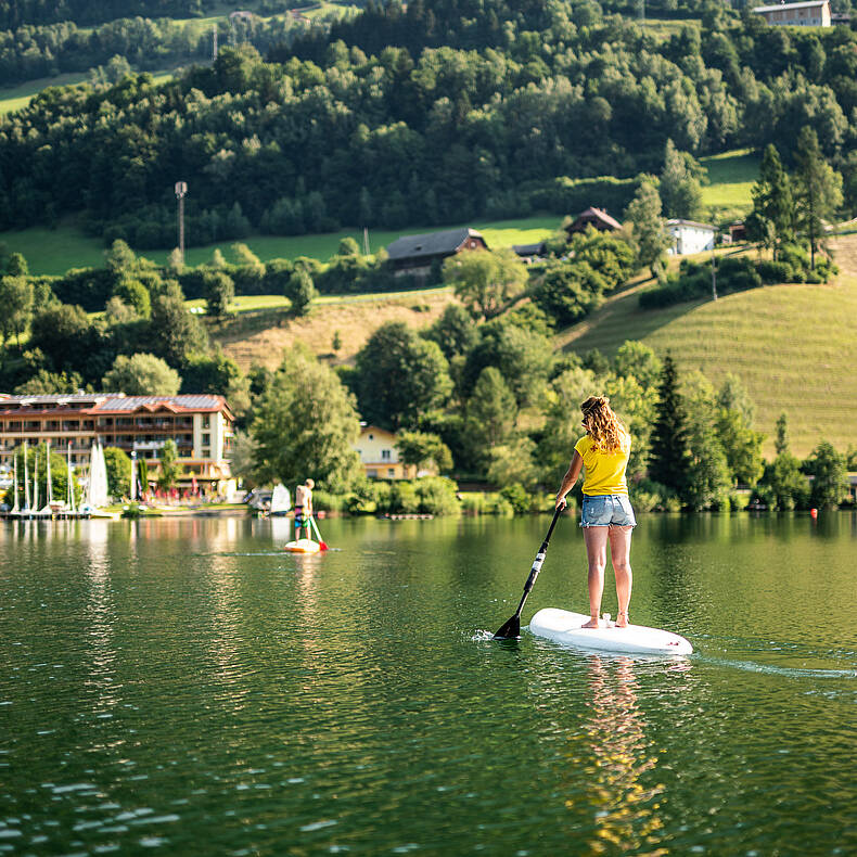 Stand Up paddeln in Feld am See © Gert Perauer_MBN Tourismus
