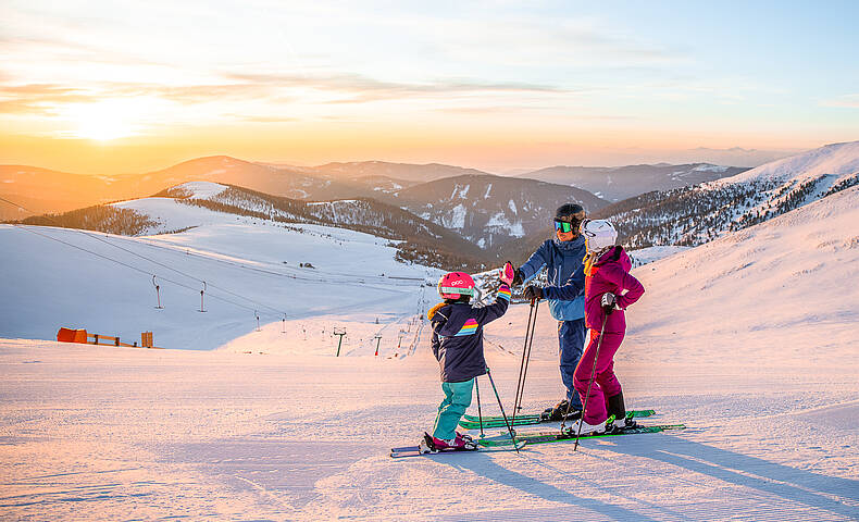 Skifahren am Falkert © Christoph Rossmann_MBN Tourismus