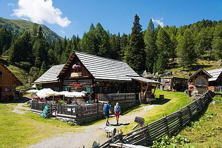 Escursioni di rifugio in rifugio sul sentiero Nockberge Trail