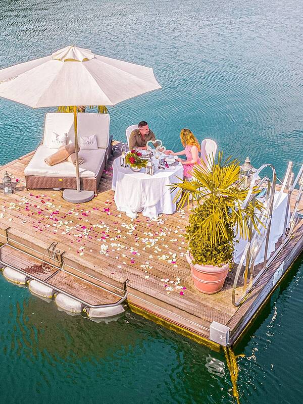 Essen auf dem Wasser © G.A.Service_MBN Tourismus