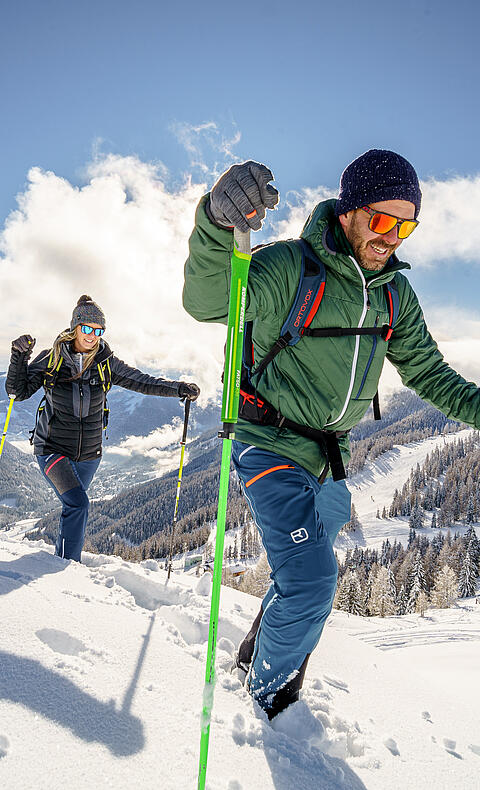 Schneeschuhwandern in Kärnten © Mathias_Praegant_MBN Tourismus