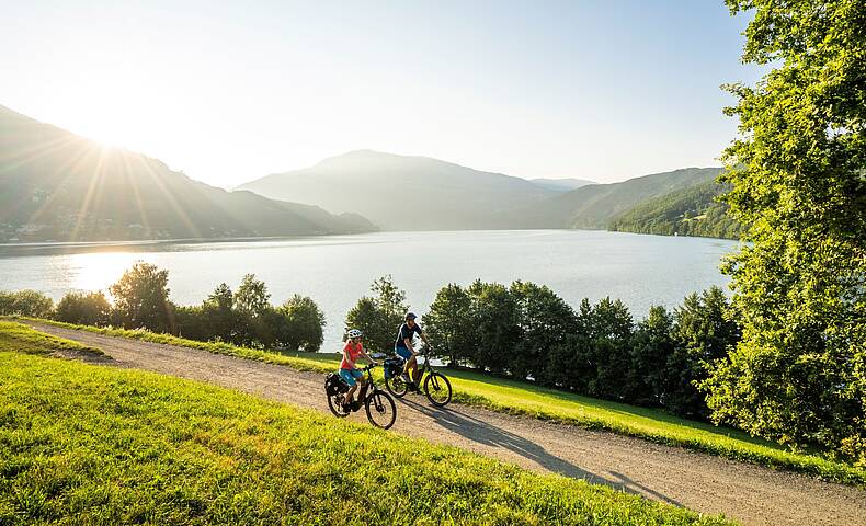 Radfahren Seen Schleife in Millstatt © Gert Perauer_MBN Tourismus